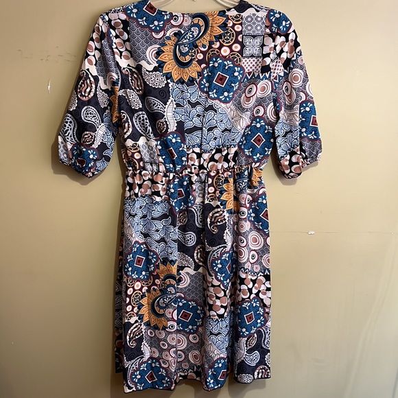 051 NEW EMERY ROSE Floral Mini Dress - XS - Picture 8 of 11